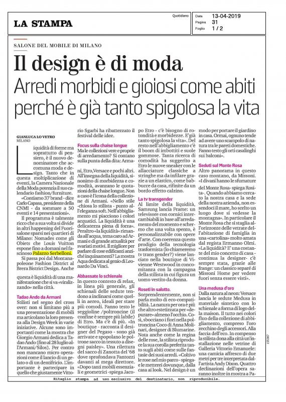 la Stampa 13.04